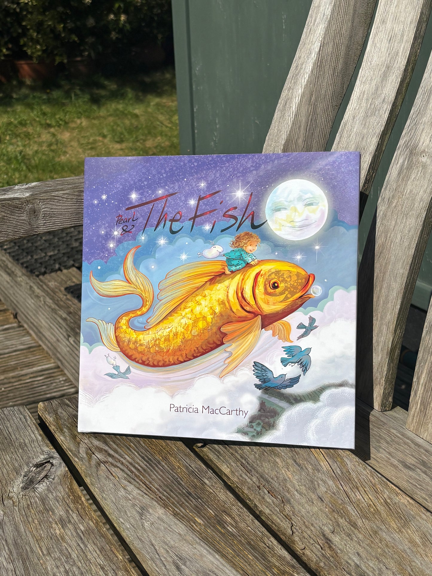 Pearl & The Fish picture book photo outside