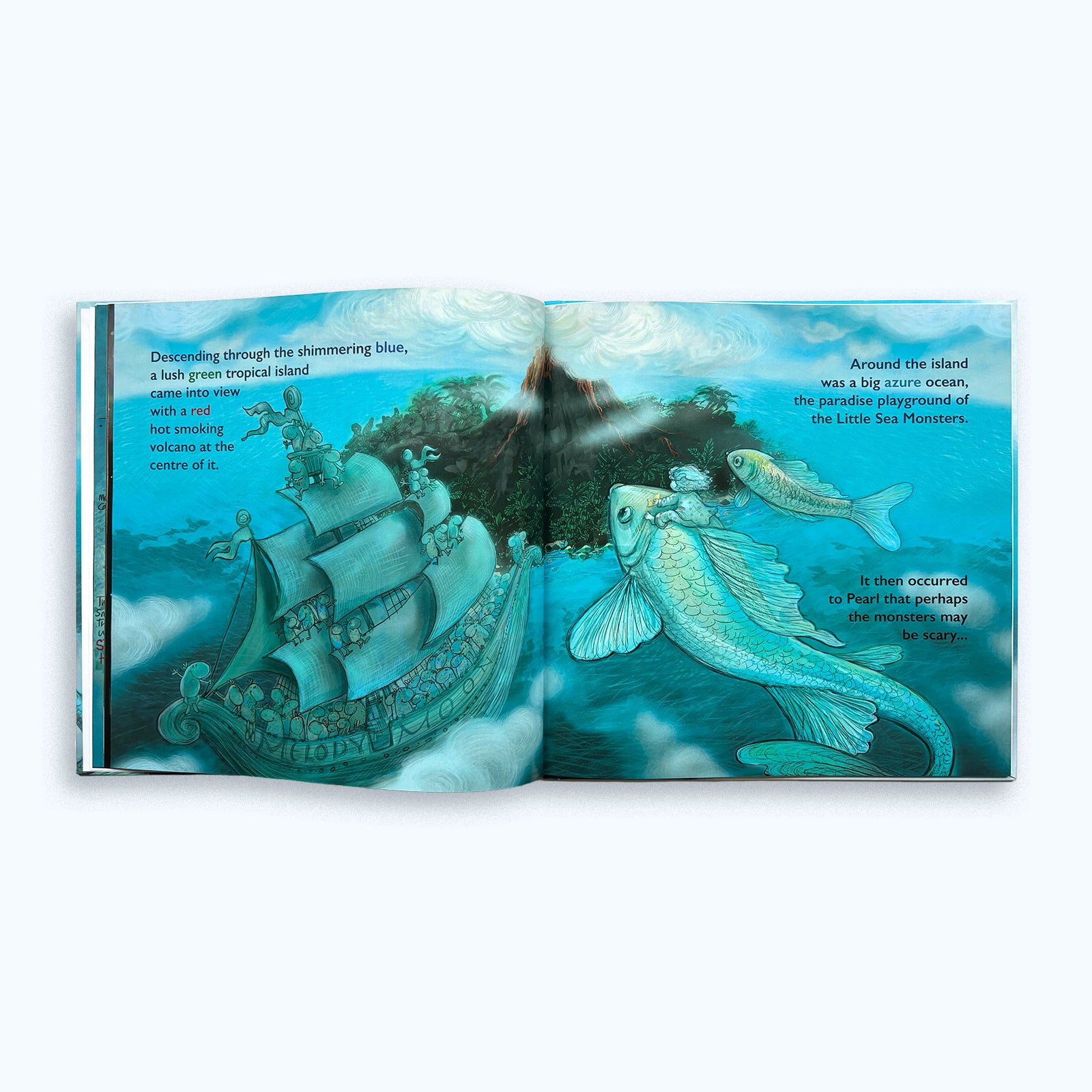 Pearl's Tour to Planet Azure (Standard Hardback) – Patricia