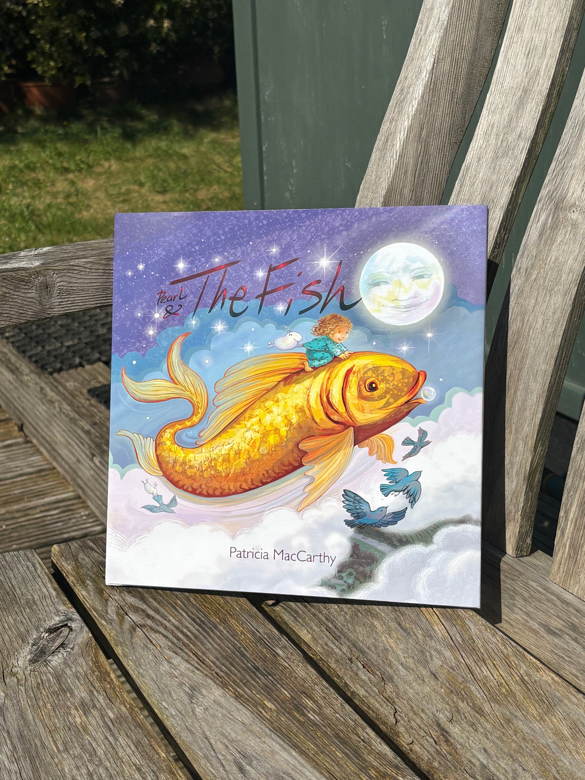 Pearl & The Fish picture book photo outside